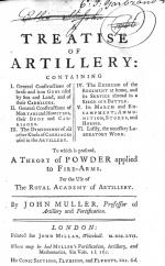Muller, A Treatise of Artillery.