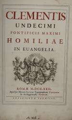 Clement XI, Clementis Undecimi Pontificis Maximi Homiliae in Euangelia.