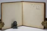 Early 20th Century Lady's Travel Autograph Book.