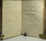 Anon. The Acts of the Parliaments of Scotland.