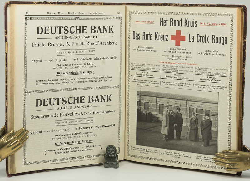 Prof. Dr. Pannwitz (Editor). Het Rood Kruis - Das Rote Kreuz - La Croix Rouge.