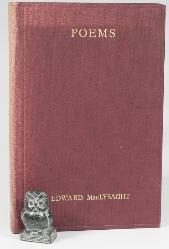 MacLYSAGHT, Poems by EDWARD MacLYSAGHT.