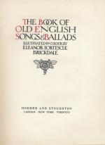 The Book of Old English Songs & Ballads.