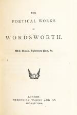 William Wordsworth. The Poetical Works of Wordsworth.