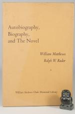 Matthews, Autobiography, Biography, and the Novel.