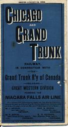 Chicago and Grand Trunk Railway, in Connection with the Grand Trunk R'y of Canad