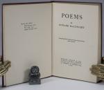 MacLYSAGHT, Poems by EDWARD MacLYSAGHT.