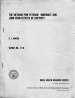 Hunter, The Vietnam POW Veteran: Immediate and Long-Term Effects of Captivity.