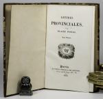 Blaise Pascal. Lettres Provinciales par Blaise Pascal.