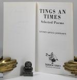 Johnson, Tings an Times. Selected Poems [Signed].