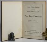 Aukland, Administration of Poor Law Functions.