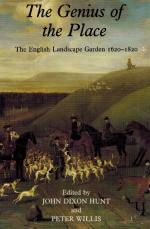 Hunt, The Genius of the Place - The English Landscape Garden 1620-1820.